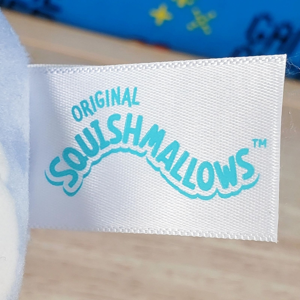 Squishmallow Samir the Valentine Blue Whale 3.5" Clip 2022 UltraSoft Plush - Picture 8 of 12